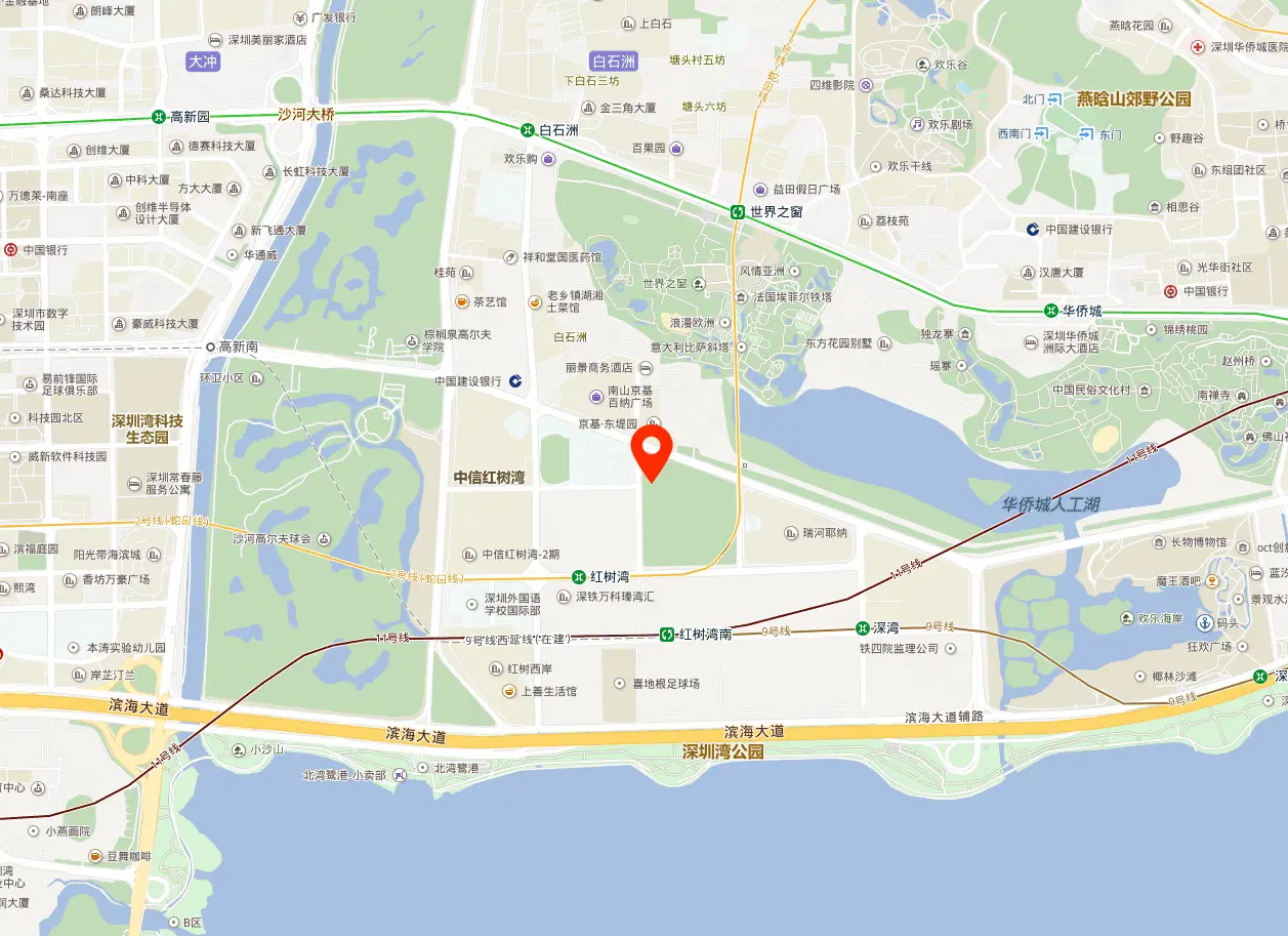 深超总TCL中心地图位置